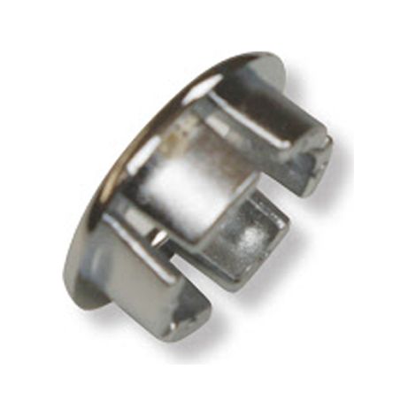 25 x GHIERA DI RICAMBIO PER TROPPO PIENO ABS CROMATO Misura: Diam. 28 (1/4)