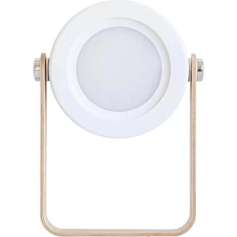 Lanterne Led Rechargeable Usb - Lampe De Nuit Portable Avec Poignée - Réglable En Intensité Pour Chambre À Coucher, Pannes De Courant, Chambre D'Enfants Et Extérieur - 1 Pièce (1/2)
