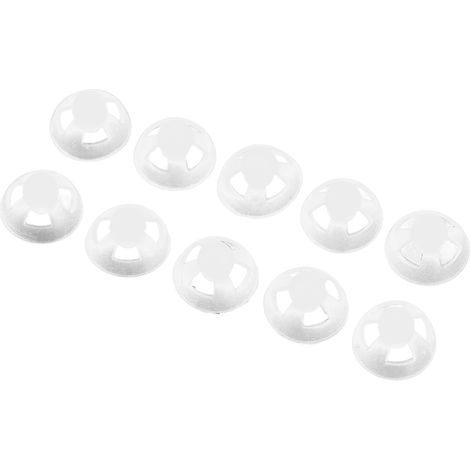 10 embouts pour appareils auditifs monocouches, lavables, respirants, antistatiques, en silicone souple, 9 mm (1/5)