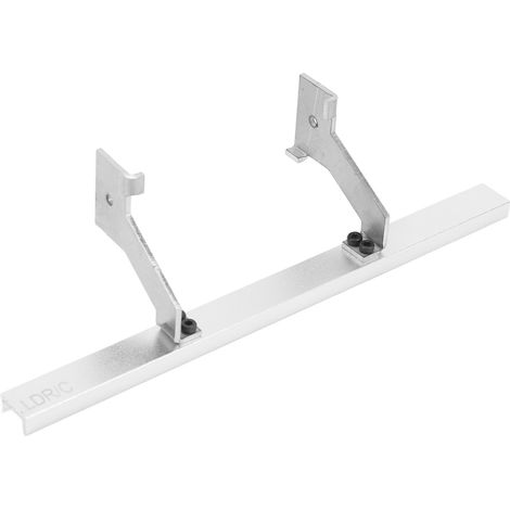 Pare-chocs arrière de remplacement professionnel pour voitures télécommandées Unimog, couleur argent. (1/5)