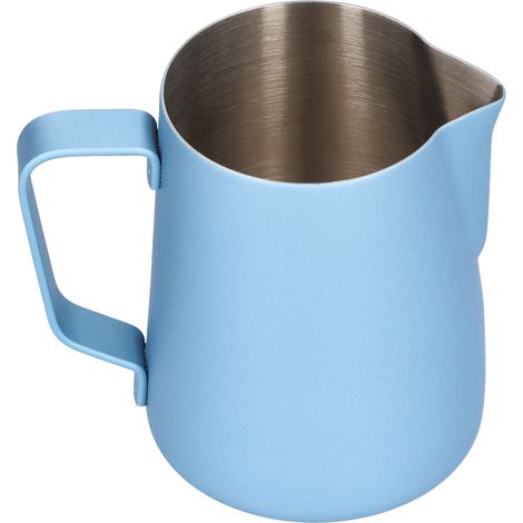 Pichet à lait en acier inoxydable 304 avec bec verseur aigle, 350 ml, pour mousser le lait et le café. (1/5)