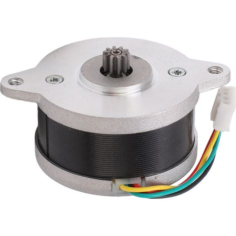 Extrudermotor mit Kabel, 10-Zahn-Rundmotor für Reprap Ender 3 3D-Druckerzubehör (1/5)
