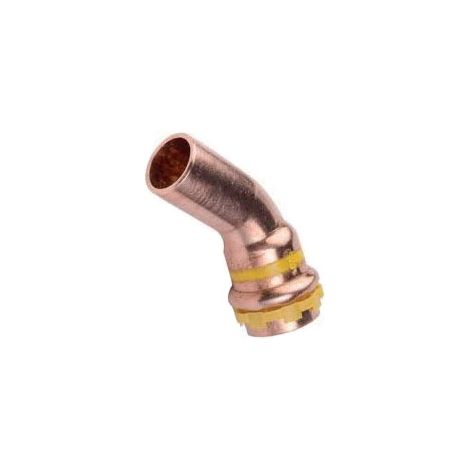 VSH SudoPress cuivre Gaz Coude 45° FØ 54 Type SPG5040V, 6674173