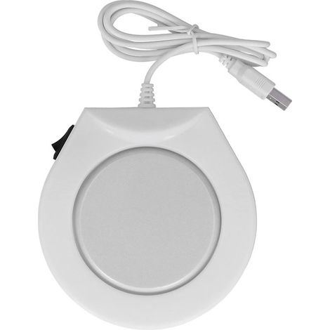Tapis chauffant USB pour tasse, réchaud à café et lait, dessous de verre pour bureau (1/5)