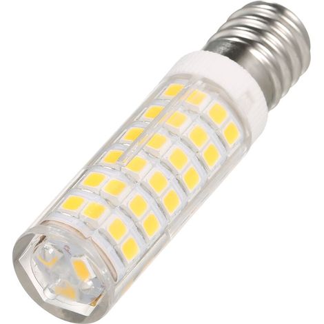 Lot de 5 ampoules LED E14, 9 W, chaudes, 3000 K, pour réfrigérateur/micro-ondes/bureau, ampoules à économie d'énergie (1/5)