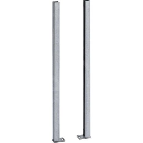 Kit de rallonges de pied Geberit Duofix pour bâti support WC – Hauteur chape 20–40 cm – Pieds galvanisés réglables – Montage sur rail en U (1/3)