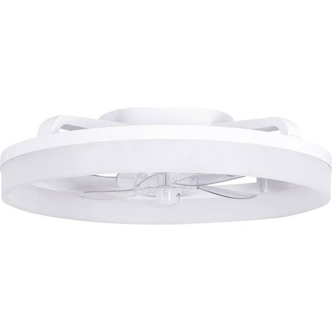 Westinghouse Ventilatore da soffitto 20 W (Ø x A) 500 mm x 165 mm Bianco Timer, con telecomando, con illuminazione, Pal (1/5)