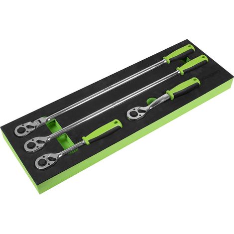 Sealey Siegen Ratchet Wrench Set with Flip Reverse 1/2""Sq Drive 4pc S01231 (1/5)