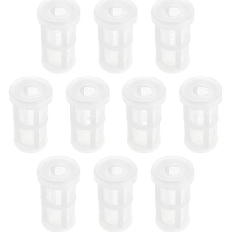 10 Pièces Filtres à Peinture Nylon 50 pour Pistolet Pulvérisateur Filtres à Écrémer Filtres d'Aspiration Filtres Pistolet Pneumatique Blanc (1/5)
