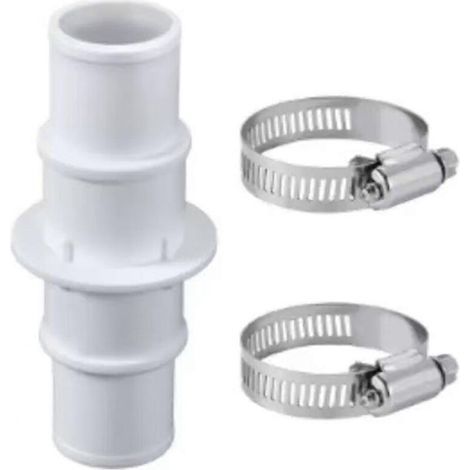 Kit adaptateur pour tuyau de piscine 1-1/4" ou 1-1/2" - Raccord de tuyau pour aspirateurs de piscine hors sol (1/5)
