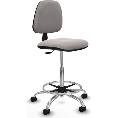 Silla de oficina Piqueras y Crespo B0005RN blanco 50 cm