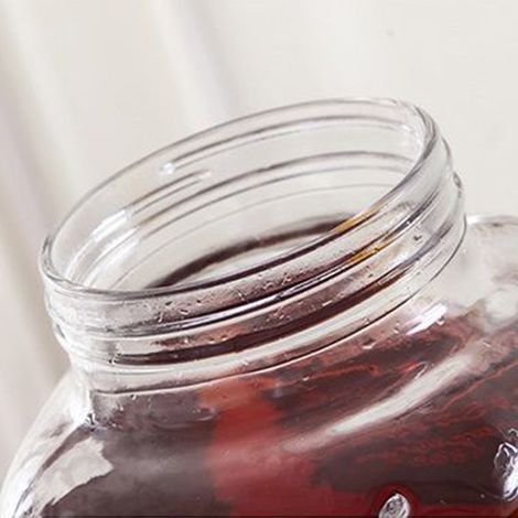 Distributeur de boissons en verre (bouteille de 3 L), distributeur de boissons en verre (bocal Mason), distributeur de liquides en verre (1/5)