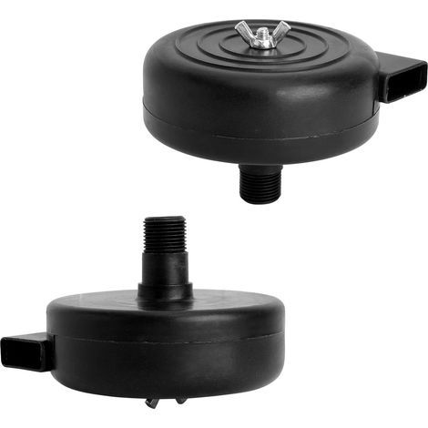 2 PCS Filtre Silencieux à Air Comprimé, 3/8po 16mm Compresseur d'air Filtre Silencieux Accessoires, Compresseur d'air Silencieux, Male Filetage Metal Coque pour les Chaudières Compresseur à Air (1/5)