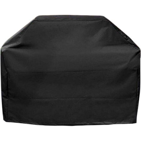 Housse De Barbecue - Tissu Oxford Imperméable - Protection Extérieure Contre Pluie Et Uv - Avec Cordons De Serrage - Noir - 190x71x117 Cm - 1 Pièce (1/5)