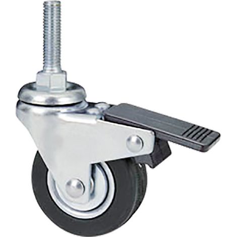1PZ RUOTE PER MOBILI ART. 160 BIS/B ø 60 - perno M 10 x 20