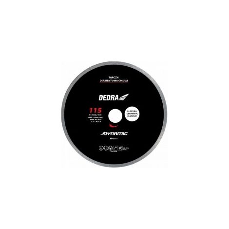Herramienta para alicatador dedra hp2106 disco de diamante 230mm 22.2mm (1/2)
