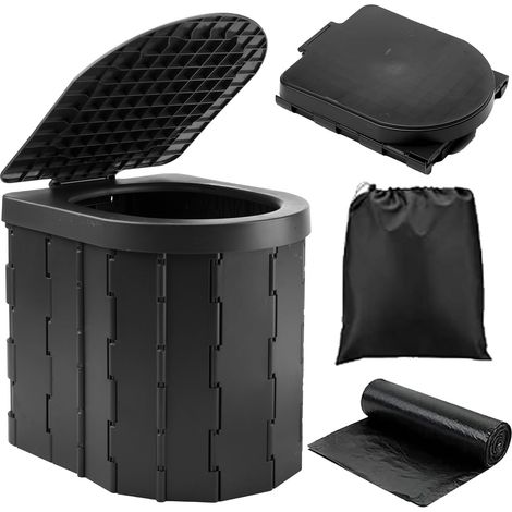 Toilette Portable Camping, Urinoir Unisexe pour Voiture, Toliet pour Hommes et Femmes, Seau Hygiénique pour Voiture (1/5)