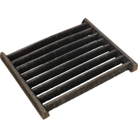 KOTARBAU Grille de Cheminée en Fonte 22 x 18 cm (1/4)