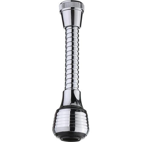 Pulvérisateur de robinet de cuisine avec 2 modes de débit d'eau, pulvérisateur de robinet de cuisine, pulvérisateur à 360 degrés, adaptable au robinet, pulvérisateur de robinet de cuisine, rallonge de (1/2)