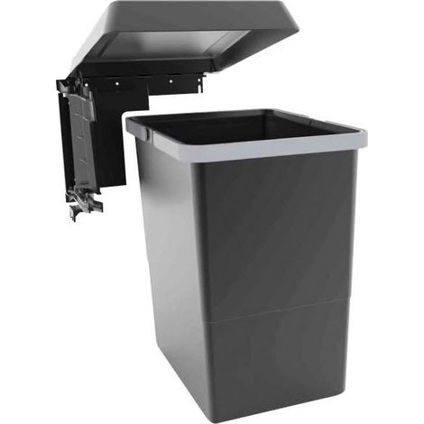 Poubelle automatique pivotante 18L – Ouverture automatique – Hauteur 360 mm – Pour espaces confinés – Elletipi (1/2)