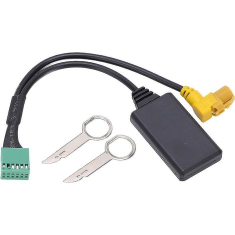 Adaptateur de câble audio AUX Bluetooth 5.0 MMI 3G AMI 12 broches pour modèles A4, A6, Q5, Q7, A5 et S5, pièce de rechange pour entrée audio sans fil, référence 90517-hy (1/5)