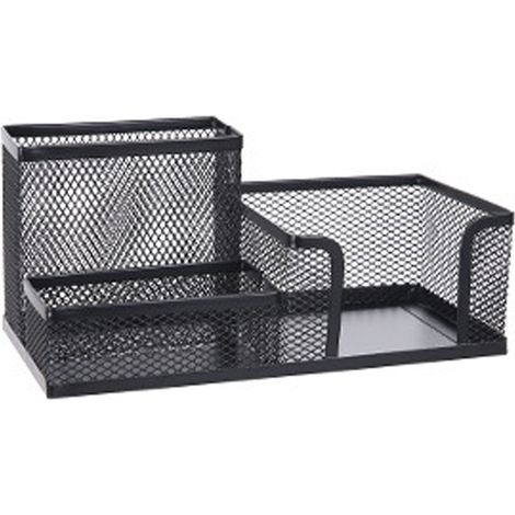 Support Pour Stylos En Métal - Organisateur De Bureau Multifonctionnel - Pour Bureau Maison École - 1 Pièce (1/5)