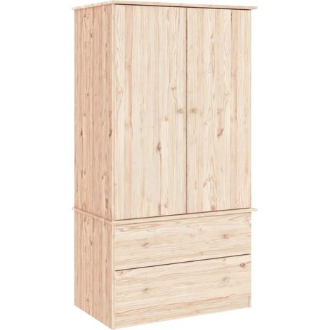 Maison Exclusive - Armadio ALTA 90x55x170 cm in Legno Massello di Pino