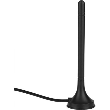 Antenne HDTV - Amplificateur de portée de 50 km - Double antenne TV verticale pour ATSC/T/2/ISDB (1/5)