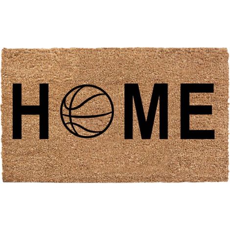 Tapis De Seuil En Coco - 40 X 60 Cm - Antidérapant - Pour Entrée Extérieure Ou Intérieure - 1 Pièce (1/4)