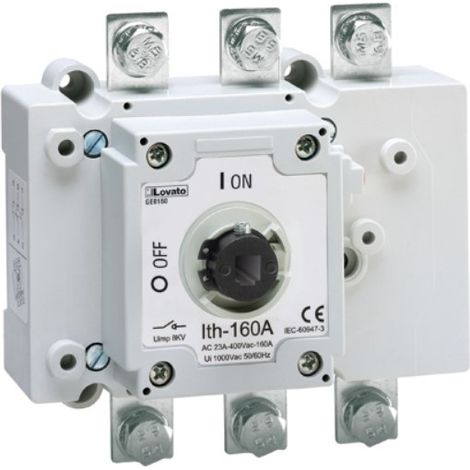 Interruttore di sezionamento GE0160 da 3P 160A