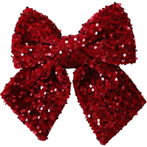 Fiocchi di velluto, ornamento da appendere per - Paillettes rosso vino