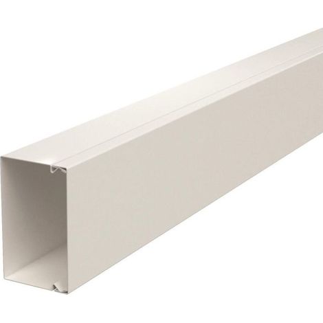 OBO Bettermann Leitungsführungskanal LKM60100RW, 64x100x2000mm, Stahl, Reinweiß