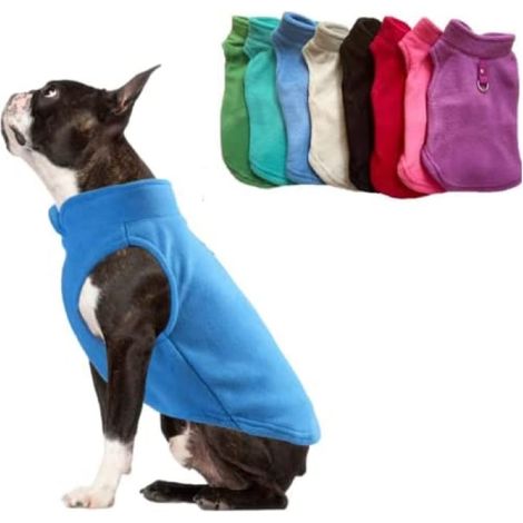 Pull Pour Chien - Laine Légère - Col En V - Design Slip-Over - Tailles S À L (1,7 À 17,7 Kg) - 1 Pièce (1/5)
