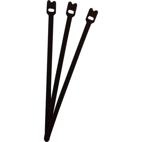 FASTECH® ETK-7-200-9999 Klettkabelbinder zum Bündeln Haft- und Flauschteil (L x B) 200 mm x 7 mm Sc