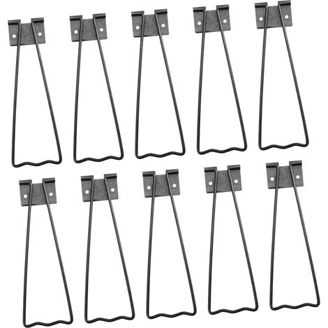 Supports Cadre Photo Support Galvanisé 10 Pièces Grosse Taille 10-12 Pouces Chevalets de Table Accessoires pour Cadre Photo Installation Facile Convient pour Bureau Maison (1/5)