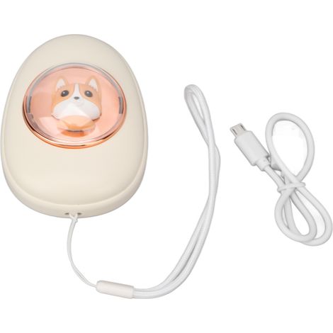 Chauffe-mains capsule spatiale, batterie externe, mini chauffe-mains électrique portable USB 2 en 1 pour étudiants (1/5)