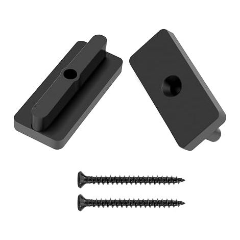 200 x High Density Plastic Fixing Clips for Composite Decking Blade - 5 mm Hidden Spacers with Screws (1/5)