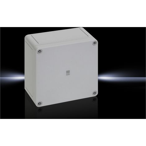 Rittal PK 9510.000 Installations-Gehäuse 130 x 130 x 75 Polycarbonat Lichtgrau (RAL 7035) 1 St.