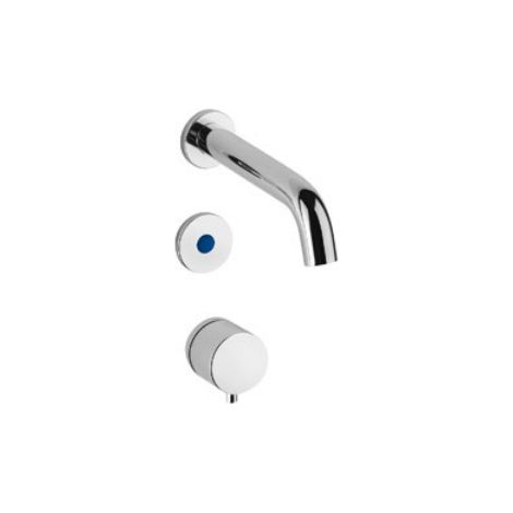 Miscelatore elettronico da incasso per lavabo con bocca di erogazione, alimentazione a batteria Serie 700 Idral I70M2-00000 Cromato - Ottone (1/5)