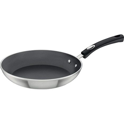 Tramontina Padella professionale antiaderente con manico in silicone per piani cottura a induzione, elettrici, a gas e vetroceramica, pentole in alluminio, cucina, 24 cm, 1,6 litri, 20888024 (1/4)