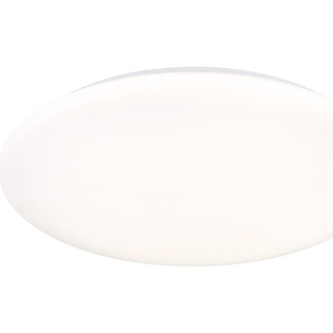 Plafonnier LED rond pour chambre à coucher, blanc mat, CCT D, 40 cm (1/5)