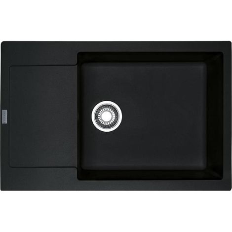 Franke Einbauspüle Maris MRG 611-78 XL Fragranit+ Onyx Excenterbedienung (Druckknopf) (1/3)