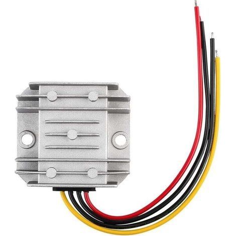 Réducteur de tension Buck Converter, DC 48V Abaisseur à 12V 5A 60W, Transformateur de module étanche pour voiturette de golf Club Car (1/4)