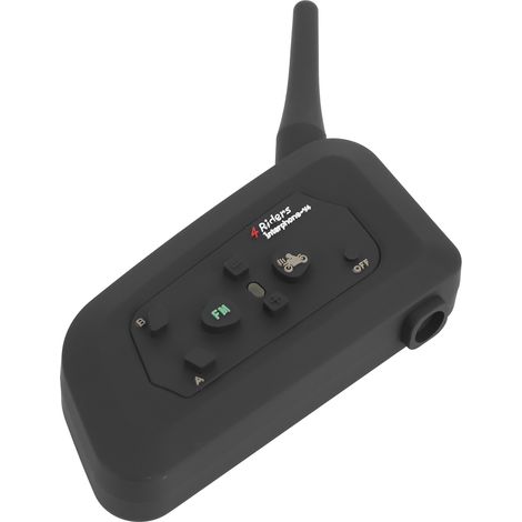 Casque Moto Intercom Bluetooth Étanche Talkie-Walkie 4 Utilisateurs Fonction FM V4-1200 (1/5)