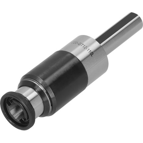 Mandrin porte-fraise D20-GT12-110L, queue droite, protection anti-surcharge, compensateur de taraudage télescopique, usage professionnel (1/5)