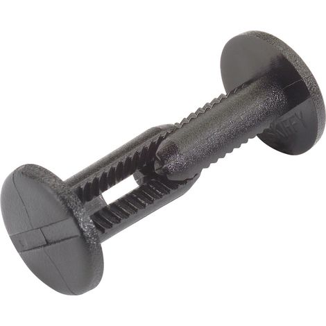 PB Fastener  096 0655 599 01-X Spreizniete Loch-Ø 5.5 mm  Schwarz 10 St.