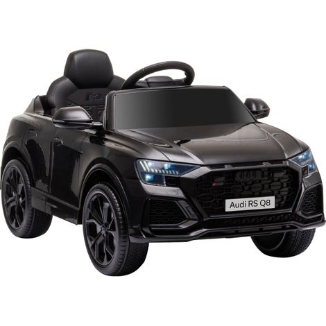Licensed Audi RS Q8 Electric Ride On Car, with Remote Control, Black