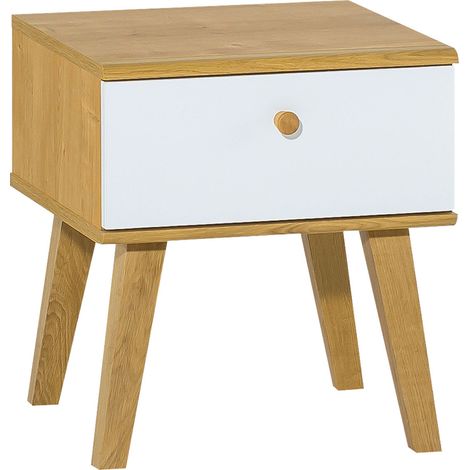 Comodino bianco 45cm