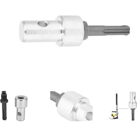 Excellent adaptateur de tarière de terre, tarière professionnelle, adaptateur de maçonnerie en métal, (1/5)