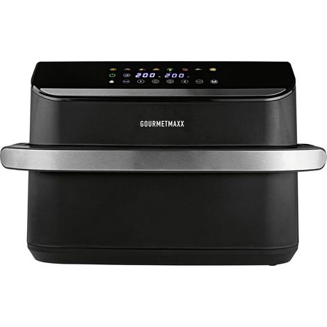 GourmetMaxx 19171 Friggitrice ad aria calda 10 l Rivestimento antiaderente, Senza BPA, Custodia Cool-Touch, Timer digit (1/5)